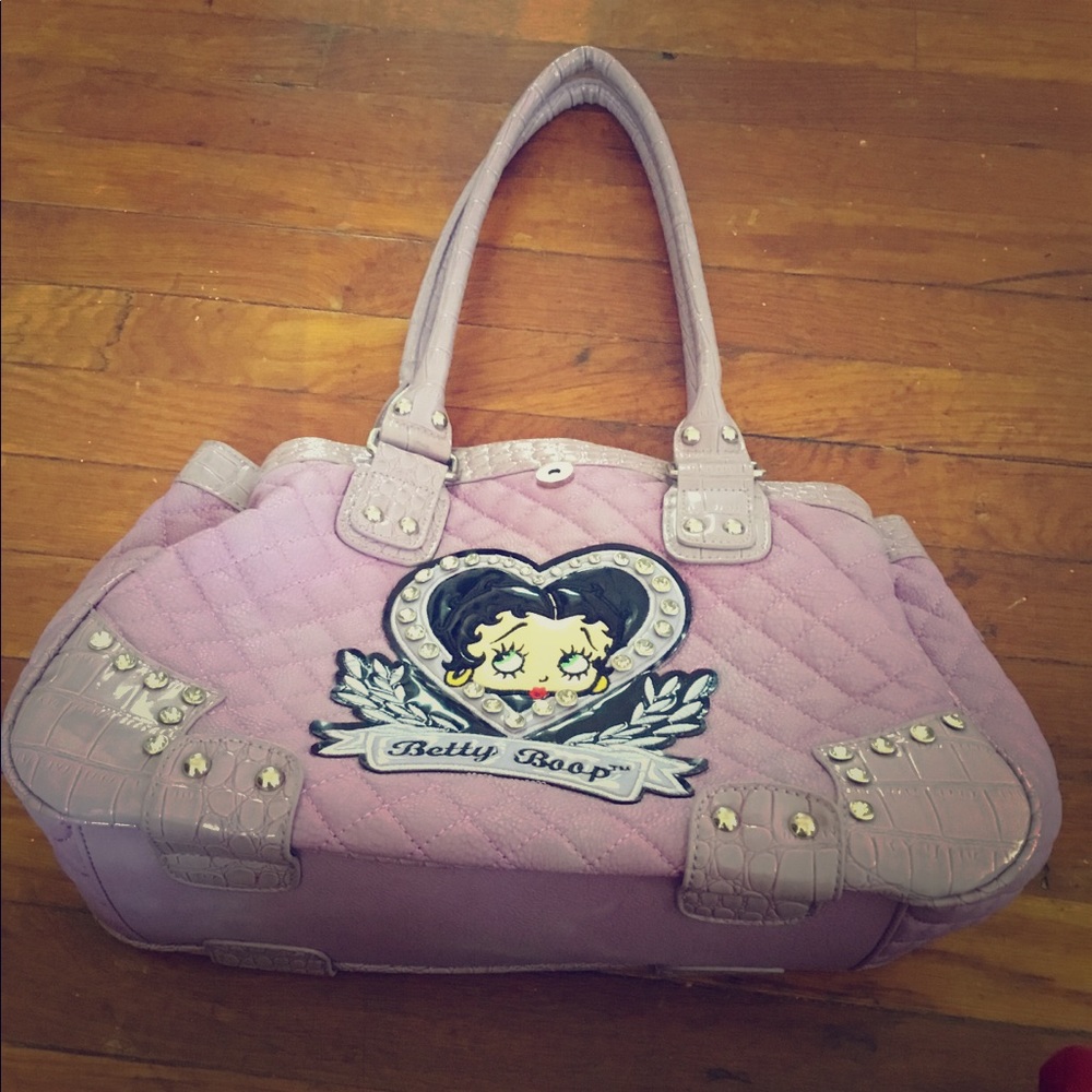 Betty Boo Lavender  hand bag